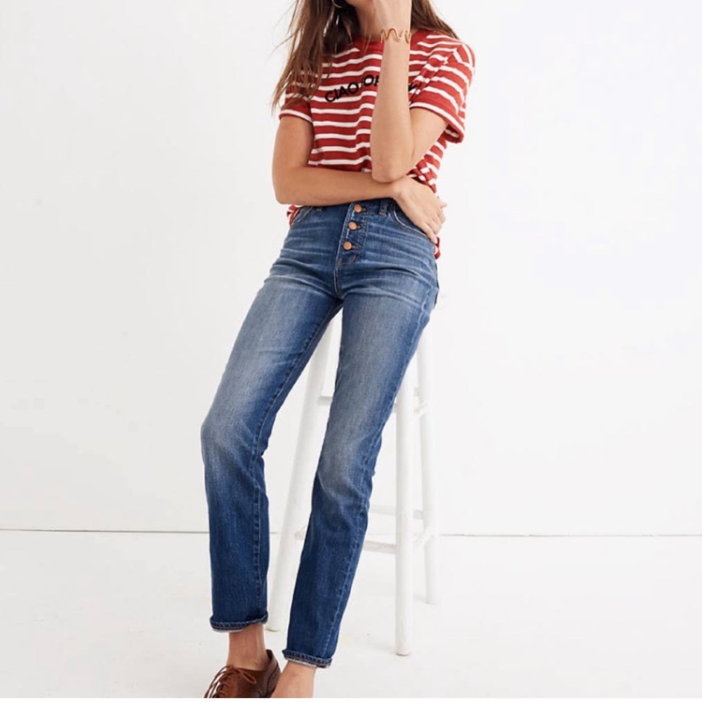 Madewell petite perfect vintage jeans